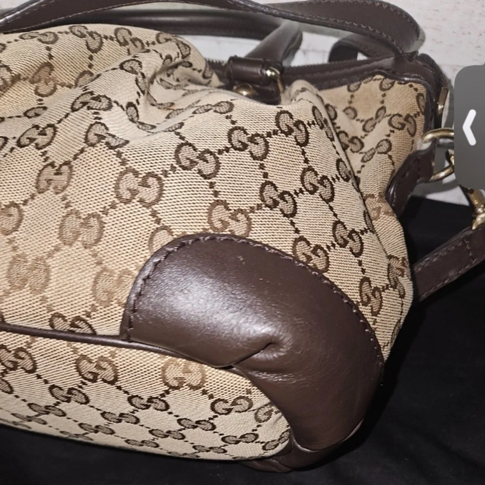 Gucci Sukey Brown and Tan Women's Bag & Wallet Bundle comes with dust bag